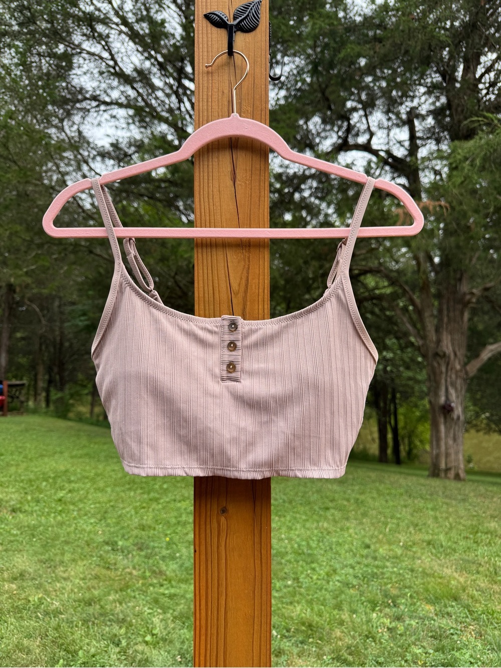 Aerie Henley Bikini Top